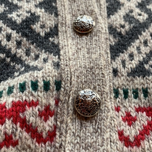 Fall River Knitting Mill Women’s Vintage Shetland wool cardigan Size M - Picture 5 of 9